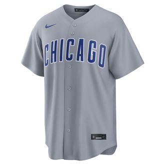 Nike Pete Crow-Armstrong Chicago Cubs Nike Mens MLB Replica Jersey in Grey | RP26EJRDEJ9-81N