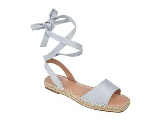 Journee Collection Emelie Sandal Womens Shoes Blue : 6.5 M, Synthetic