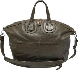 Givenchy Pre-owned Handbags, female, Green, Size: ONE SIZE Pre-owned Nightingale Handbag