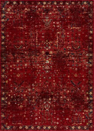 My Home Teppich »Clovis« rechteckig 11 mm Höhe Teppich im Orient-Design, mit Bordüre, Vintage