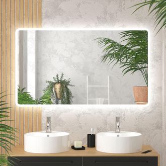 Aurlane Aurlane - Reversible Ip24 Led Espejo - 120x70cm Go Rectangular Led 120