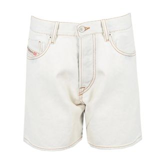 Diesel D-Kirm Denim Shorts - Heren - Korte broeken - Wit - Maat: W32 Denim