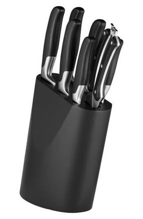 Berghoff INTERNATIONAL Essential 8-Piece Knife Block set in Black at Nordstrom Rack
