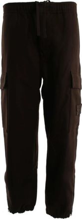 Stone Island Ghost Straight Broeken - Heren - Straight fit broeken - Bruin - W30 - Wol - Broeken