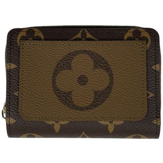 Louis Vuitton Monogram Brown Monogram Monogram Reverse Monogram Monogram Reverse Wallet (Bi-Fold) (Pre-Owned)