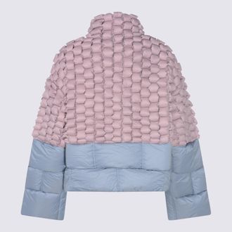 RAXXY Womens Coats Pink-Sky Blue _pl