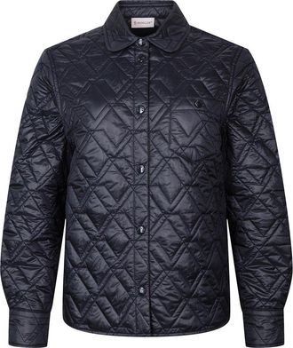 Moncler Logo Motif Quilted Jacket