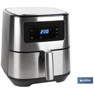 cofan Freidora De Aire 5.5 L 1700 W, Freidora De Aire Caliente Que Permite Cocinar, Consiguiendo De Esta Manera Una Dieta Sana Y Equilibrada. Reduce La Gras