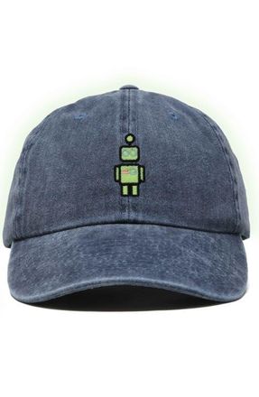 Dalix Robot Hat in Washed Navy Blue at Nordstrom