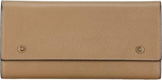 Celine Beige Leather Coin Purse/Coin Case (Pre-Owned)