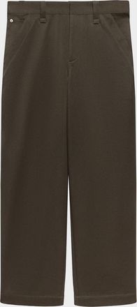 Helmut Lang Men & apos;s Flat-Front Cotton Five-Pocket Chino Pants