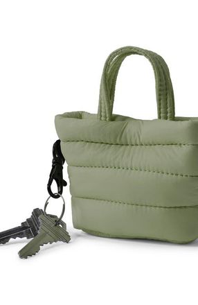 Lands End Mini Canvas Tote Charm in Sage at Nordstrom