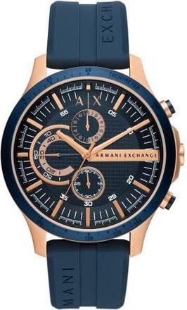A|X Armani Exchange Hampton Chronograph Quartz Blue Dial Mens Watch AX2440