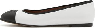Isabel Bernard Vend&ocirc;me Ynes Ballerinas - Dames - Ballerinas - Wit - 39 EU - Leer - Schoenen