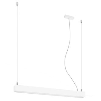 Sollux Lighting Minimalistic Pendant Lamp 150x67x6cm 1xLight 4000K in White | Size: 150 x 67 x 6 cm