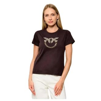 Pinko Pinko, Dames, Tops, Bruin, Maat: L Katoen