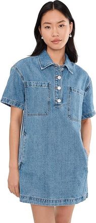 Blank NYC Easy Goer Denim Dress Womens Dress Blue : XS, Cotton/Denim
