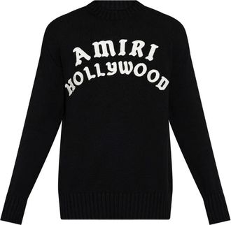 Amiri Maglione Con Logo-Uomo