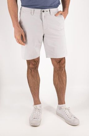 DEVIL-DOG Dungarees 9-Inch Performance Stretch Chino Shorts in Vapor at Nordstrom, Size 32