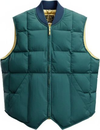CHESAPEAKE'S Jassen, Heren, Groen, S, Leer, Down Vest Seattle