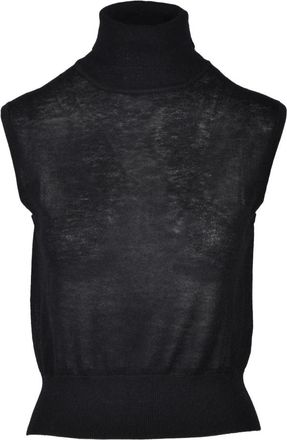 Wild Cashmere Maglia - Dames - Coltruien - Zwart - M - Kasjmier - Truien & Vesten