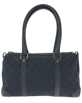 Gucci Gg Mini Boston Handbag (Authentic Pre-Loved)