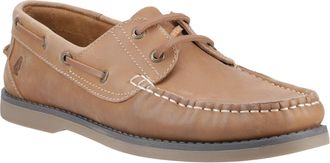 Hush Puppies Wilson Leren Mannen Tan Bootsschoenen