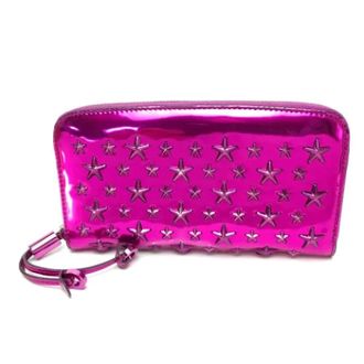 Jimmy Choo London Pre-owned Wallets, female, Purple, Size: ONE SIZE Pre-owned Leather wallets