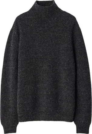 Christophe Lemaire High-neck Sweater In Yak Alpaca