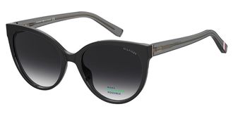 Tommy Hilfiger TH 1923/RE/S 08A/9O Womens Sunglasses Black Size 56