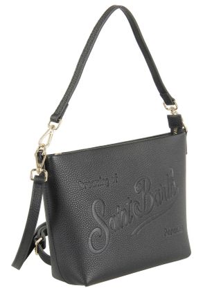 MC2 Saint Barth Textured Leather Aline Clutch Bag