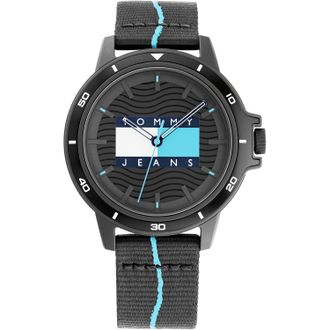 Tommy Hilfiger Mens Watch Quartz grey Resin - One Size