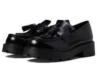 Vagabond Cosmo 2.0 Polished Leather Loafer Womens Shoes Black : EU 40 (US Womens 10) M