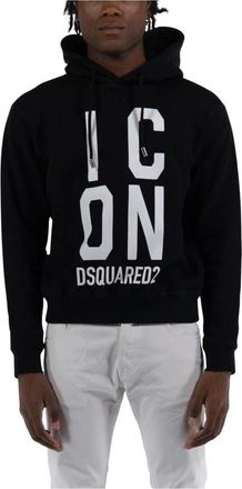 Dsquared2 Hombre, Sudaderas, Negro, Talla: L