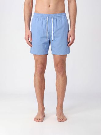 Polo Ralph Lauren Shorts da mare con logo Pony e coulisse in vita