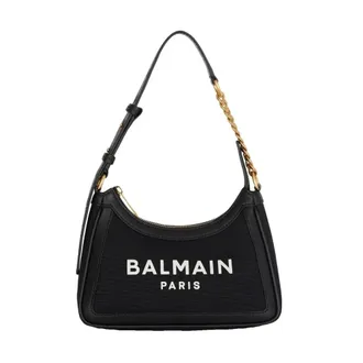 Balmain Shoulder Bags, female, Black, Size: ONE SIZE B-Army Shoulder Bag