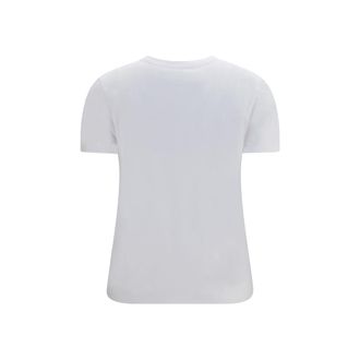 Maison Kitsun&eacute; Embroidered Logo T-Shirt - White