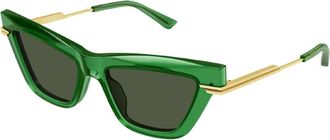 Bottega Veneta Ladies Black Cat Eye Sunglasses BV1241S 003
