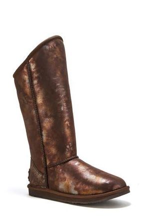 Australia Luxe Cosy Genuine Shearling Tall Boot in Bronze at Nordstrom Rack, Size 7