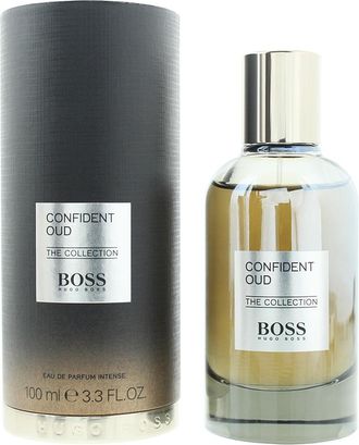 HUGO BOSS Mens The Collection Confident Oud Eau de Parfum Intense 100ml - Green - One Size