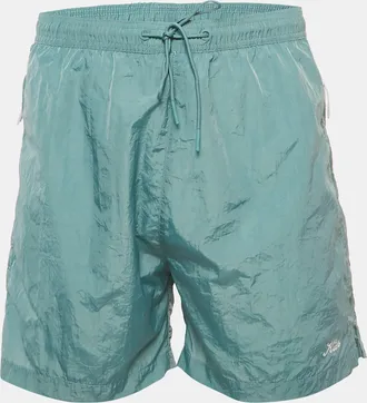 Kith Blue Logo Embroidery Nylon Shorts