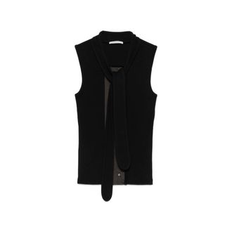 Christophe Lemaire Asymmetrical Fitted Top