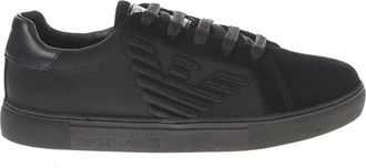 Emporio Armani Sneakers - Heren - Sneakers - Zwart - 42 EU - Schoenen