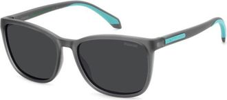 Polaroid PLD 2169/S/X Polarized RIW/M9 Womens Sunglasses Grey Size 56