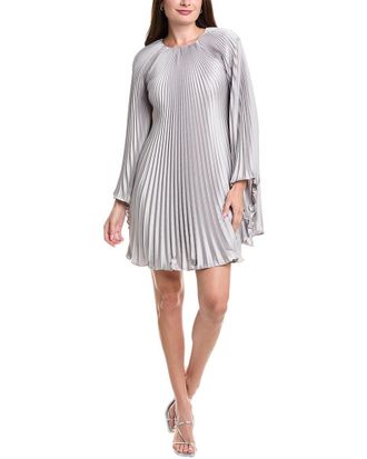 Rene Ruiz Pleated Cocktail Dress
