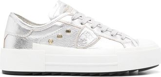 Philippe Model Paris Haute sneakers - women - Leather - 36 - Silver
