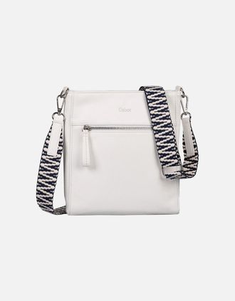 Gabor Womens Silena Womens Cross Body Handbag - White - Size: ONE size