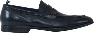 Green George Loafers - Heren - Loafers - Blauw - 42 1/2 EU - Leer - Schoenen