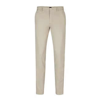 HUGO BOSS Hugo, Chinos, male, Beige, Size: 2XL Slim Fit Chino Pants