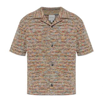 Paul Smith Short Sleeve Shirts, male, Multicolor, Size: S Short-sleeved Shirt